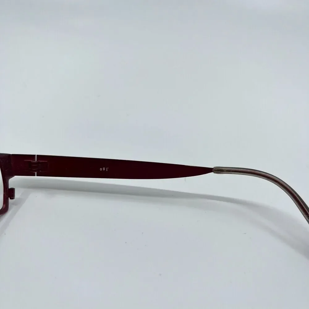 OGI Evolution Eyeglasses Frames‎ Red Japan Mod.3056 50-19-135 H6792